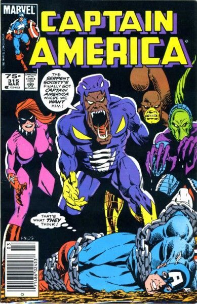 Captain America, Vol. 1 The Hard Sell |  Issue#315B | Year:1986 | Series: Captain America |
