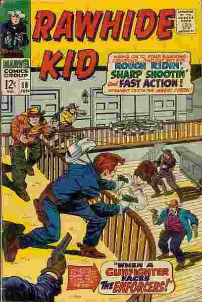 Rawhide Kid, Vol. 1  |  Issue#58A | Year:1967 | Series:  |