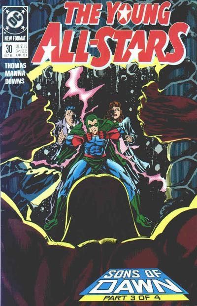 Young All-Stars The Sons of Dawn, Part 3: When Titans Make War... |  Issue#30 | Year:1989 | Series: JSA |
