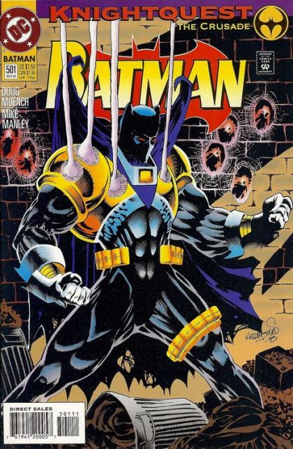 Batman, Vol. 1 Knightquest: The Crusade - Code Name: Mekros |  Issue#501A | Year:1993 | Series: Batman |