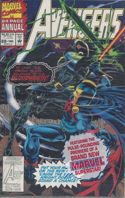 The Avengers, Vol. 1 Annual Blood Wraith / A Gamble With Time |  Issue#22C | Year:1993 | Series: Avengers |