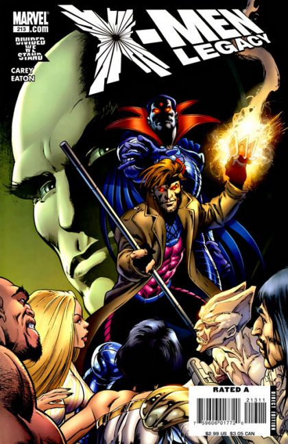 X-Men: Legacy, Vol. 1 Divided We Stand - Sins of the Father, Part 3 |  Issue#213A | Year:2008 | Series: X-Men | Pub: Marvel Comics