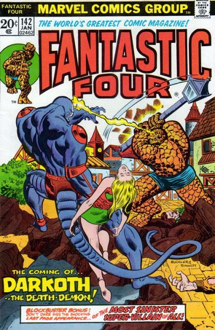 Fantastic Four No Friend Beside Him! |  Issue#142A | Year:1973 | Series: Fantastic Four | Pub: Marvel Comics