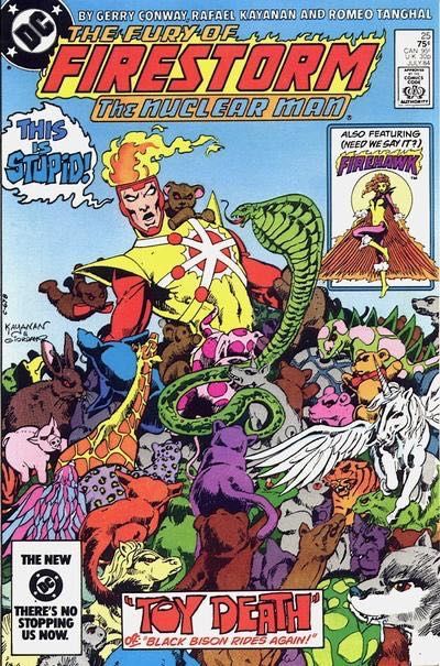 Firestorm, the Nuclear Man, Vol. 2 (1982-1990) Black Bison Rides Again |  Issue#25A | Year:1984 | Series: Firestorm |