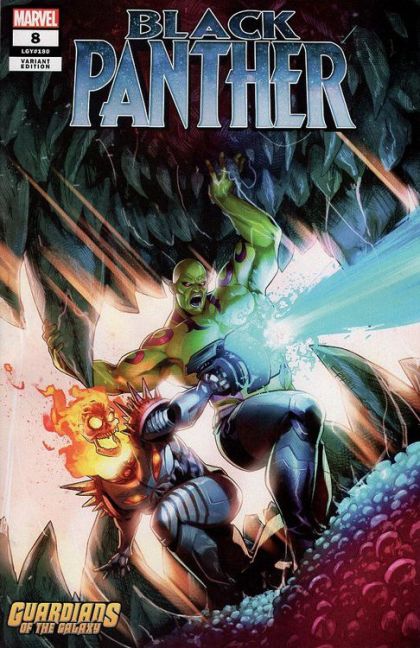 Black Panther, Vol. 7  |  Issue#8B | Year:2019 | Series: Black Panther | Pub: Marvel Comics | Variant Jamal Campbell Guardians Of The Galaxy Cover