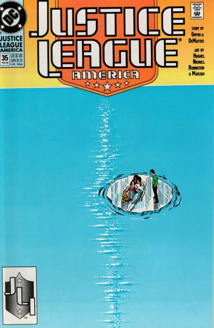 Justice League / International / America Lifeboat |  Issue#35A | Year:1990 | Series: Justice League | Pub: DC Comics