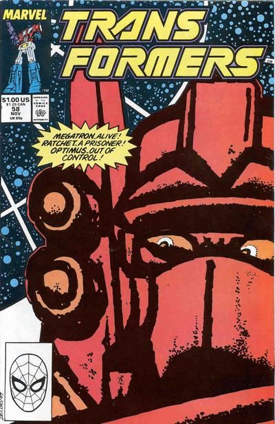 Transformers All The Familiar Faces |  Issue#58A | Year:1989 | Series: Transformers | Pub: Marvel Comics