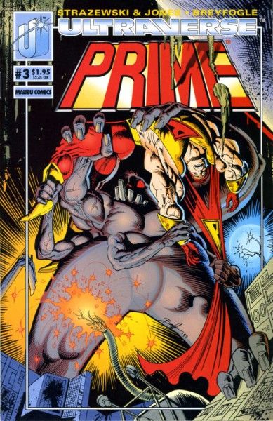 Prime, Vol. 1 Dead Again... And Again |  Issue#3A | Year:1993 | Series: Prime | Pub: Malibu Comics