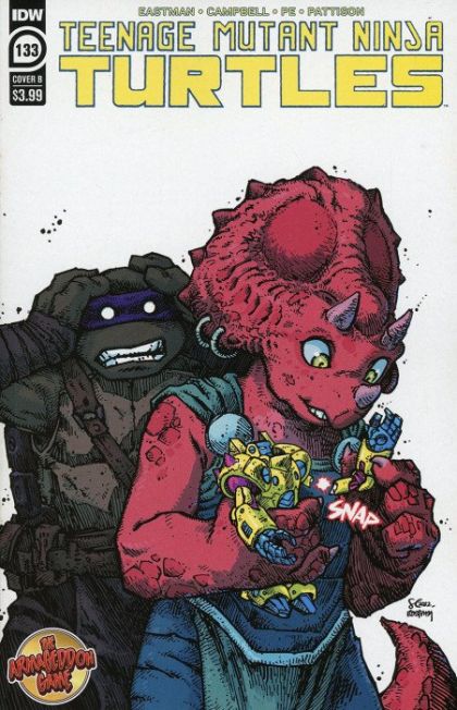 Teenage Mutant Ninja Turtles, Vol. 5 The Armageddon Game  |  Issue#133B | Year:2022 | Series: Teenage Mutant Ninja Turtles | Pub: IDW Publishing | Kevin Eastman Variant