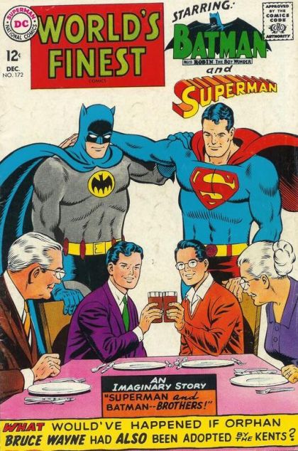 World's Finest Comics Superman-Batman...Brothers |  Issue#172 | Year:1967 | Series: World's Finest | Pub: DC Comics