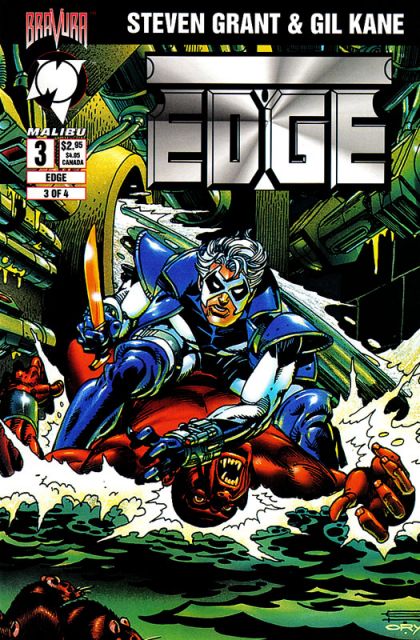 Edge Kiss Of Death |  Issue#3 | Year:1995 | Series:  | Pub: Malibu Comics