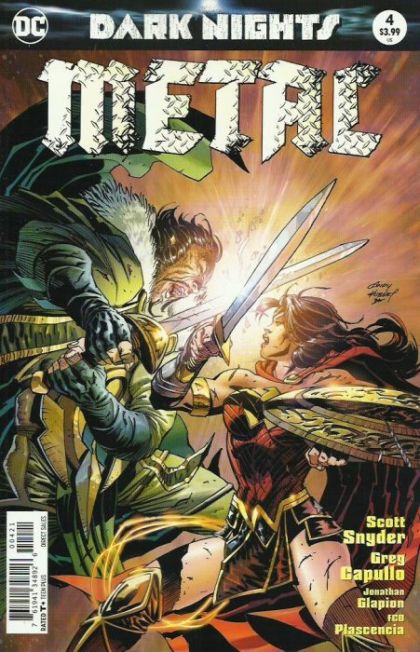 Dark Nights: Metal Dark Nights: Metal - Dark Nights: Metal, Part 4 |  Issue#4B | Year:2017 | Series:  | Pub: DC Comics | Variant Andy Kubert Cover