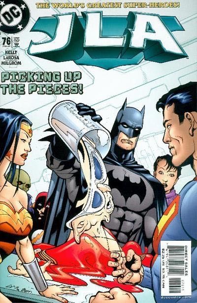 JLA Picking Up the Pieces |  Issue#76A | Year:2003 | Series: JLA | Pub: DC Comics