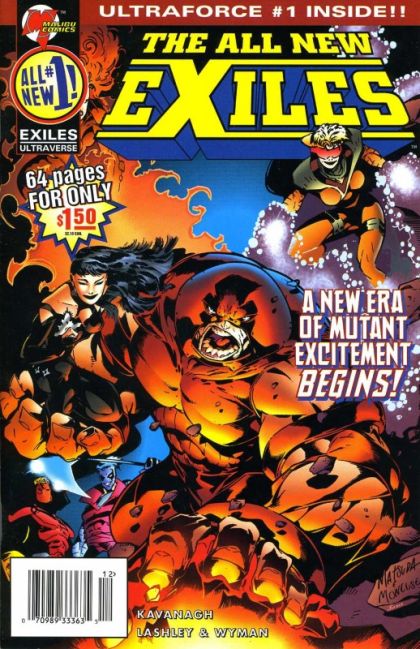 The All New Exiles Out of the Frying Pan... |  Issue#1A | Year:1995 | Series: Exiles | Pub: Malibu Comics