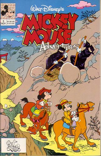 Mickey Mouse Adventures, Vol. 1 The Curse Of The Cross - Eyed Kolli / Out Of Order |  Issue#6 | Year:1990 | Series: Walt Disney | Pub: Disney Comics