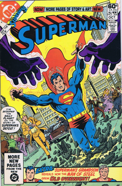 Superman, Vol. 1 The Sounds That Menaced Metropolis/Sun-Death! |  Issue#364A | Year:1981 | Series: Superman | Pub: DC Comics |