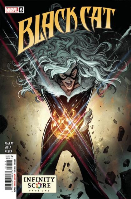 Black Cat, Vol. 2 Infinity Score, Part 1 |  Issue#8A | Year:2021 | Series:  |  Regular Pepe Larraz Cover