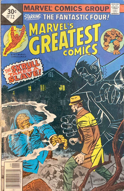 Marvel's Greatest Comics The Skrull Takes A Slave |  Issue#72A | Year:1977 | Series:  | Pub: Marvel Comics