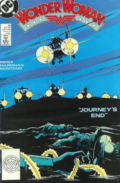 Wonder Woman, Vol. 2 Journey's End |  Issue#35A | Year:1989 | Series: Wonder Woman | Pub: DC Comics