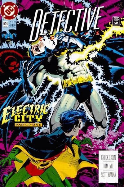 Detective Comics, Vol. 1 Electric City, Wired: Part 1 |  Issue#644A | Year:1992 | Series: Detective Comics | Pub: DC Comics