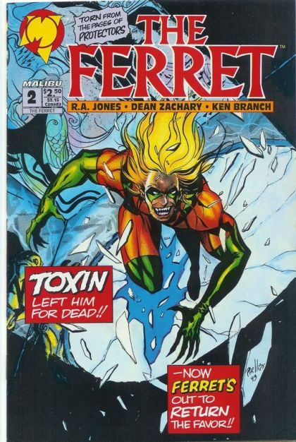 The Ferret, Vol. 2 Deadline |  Issue#2A | Year:1993 | Series: The Ferret | Pub: Malibu Comics