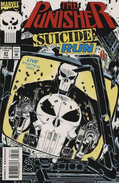 The Punisher, Vol. 2 Suicide Run - Part 6: False Moves |  Issue#87A | Year:1993 | Series: Punisher |