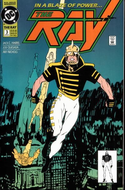 The Ray, Vol. 1 Ray Vs. The Volcano |  Issue#3A | Year:1992 | Series: The Ray | Pub: DC Comics