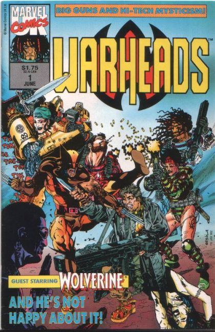 Warheads  |  Issue#1 | Year:1992 | Series:  | Pub: Marvel Comics