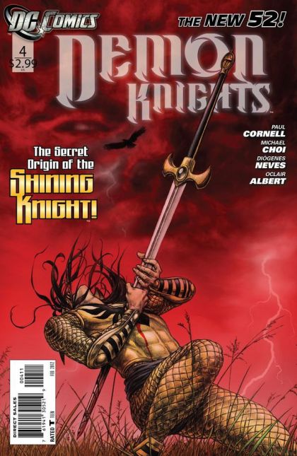 Demon Knights Merlin Watches The Storm |  Issue#4 | Year:2011 | Series:  | Pub: DC Comics