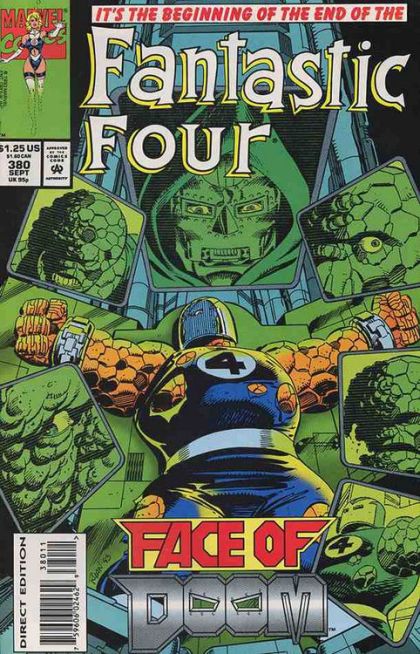 Fantastic Four, Vol. 1 Comes The Hunger! |  Issue#380A | Year:1993 | Series: Fantastic Four | Pub: Marvel Comics |