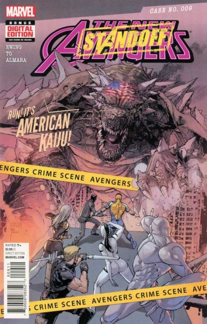 ( 1st full and cover app. of American Kaiju ) New Avengers, Vol. 4 Avengers Standoff - Up From the Depths |  Issue