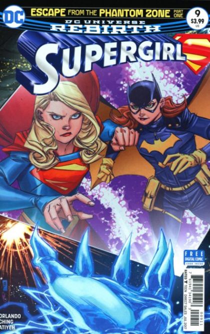 Supergirl, Vol. 7 Escape from the Phantom Zone, Part One |  Issue#9A | Year:2017 | Series:  | Pub: DC Comics | Regular Brian Ching Cover