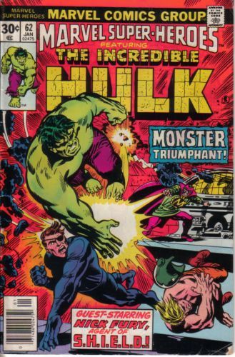 Marvel Super-Heroes, Vol. 1 Monster Triumphant |  Issue#62 | Year:1977 | Series:  | Pub: Marvel Comics