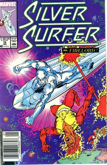 Silver Surfer, Vol. 3 Playing With Matches! |  Issue#19B | Year:1989 | Series: Silver Surfer | Pub: Marvel Comics