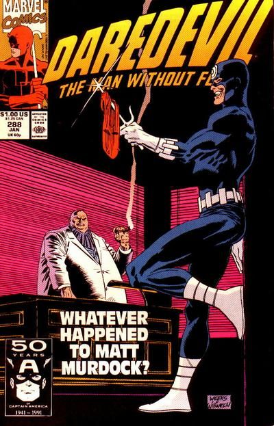 Daredevil, Vol. 1 The Student |  Issue#288A | Year:1990 | Series: Daredevil | Pub: Marvel Comics