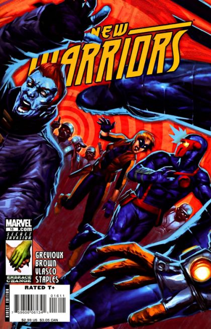 New Warriors, Vol. 4 Blood and Iron, Part 1 |  Issue#16 | Year:2008 | Series: New Warriors | Pub: Marvel Comics