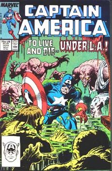 Captain America, Vol. 1 Movers and Monsters |  Issue#329A | Year:1987 | Series: Captain America |