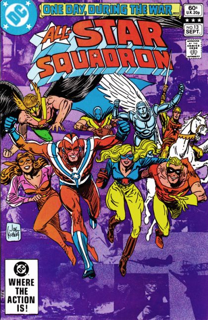 All-Star Squadron One Day, During the War... |  Issue#13A | Year:1982 | Series:  |