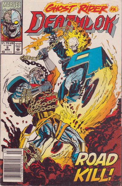 Deathlok, Vol. 2 Nightmares of Vengeance |  Issue#9B | Year:1992 | Series: Deathlok | Pub: Marvel Comics