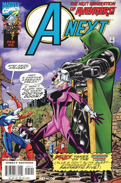 A-Next The Gift |  Issue#5A | Year:1998 | Series: MC2 | Pub: Marvel Comics