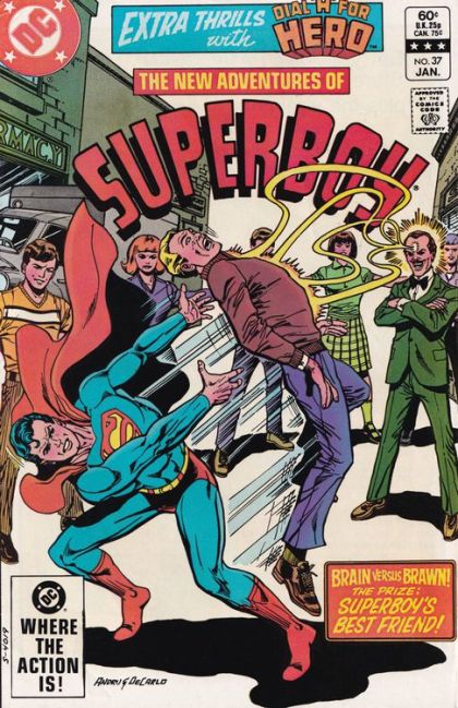 The New Adventures of Superboy Wright Makes Might |  Issue#37A | Year:1982 | Series: Superman | Pub: DC Comics |