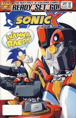 Sonic X  |  Issue#20 | Year: | Series: Sonic The Hedgehog | Pub: Archie Comic Publications