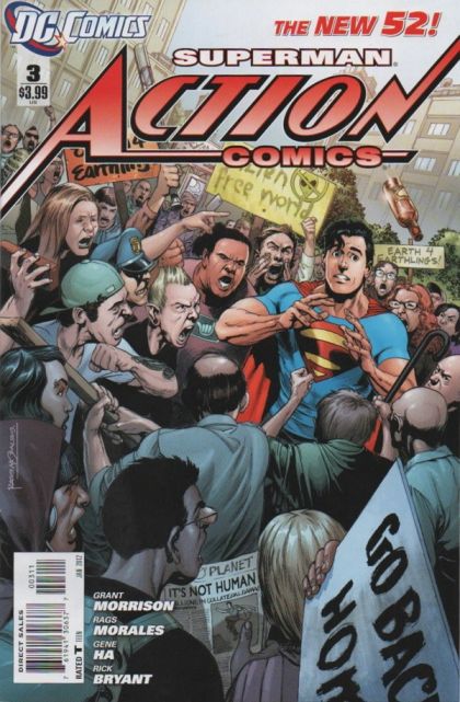 Action Comics, Vol. 2 World Against Superman |  Issue#3A | Year:2011 | Series: Superman | Pub: DC Comics