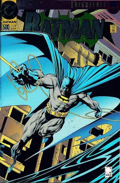 Batman Knightfall - Part 19 / Dark Angel, Part 1: The Fall |  Issue#500D | Year:1993 | Series: Batman | Pub: DC Comics