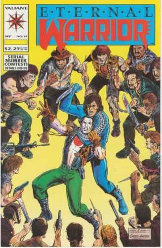 Eternal Warrior Thicker Than Water |  Issue#14 | Year:1993 | Series:  | Pub: Valiant Entertainment
