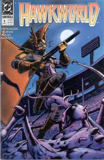 Hawkworld, Vol. 2 Hawkwoman Caged |  Issue#9 | Year:1991 | Series: Hawkworld | Pub: DC Comics