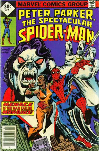The Spectacular Spider-Man, Vol. 1 Cry Mayhem--Cry Morbius! |  Issue#7A | Year:1976 | Series: Spider-Man |