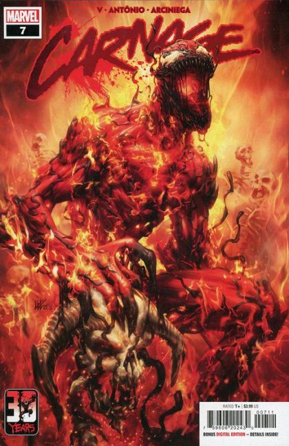 Carnage, Vol. 3 Carnage in Hell, Part 2 |  Issue#7A | Year:2022 | Series:  |