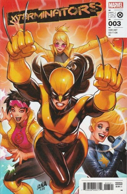 X-Terminators, Vol. 2 Destiny Of X - This Book Is Looking Respectfully 0.0 |  Issue#3B | Year:2022 | Series:  | Pub: Marvel Comics | David Nakayama Cover