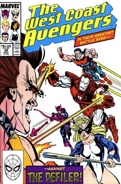The West Coast Avengers, Vol. 2 Redemption |  Issue#38A | Year:1988 | Series:  |